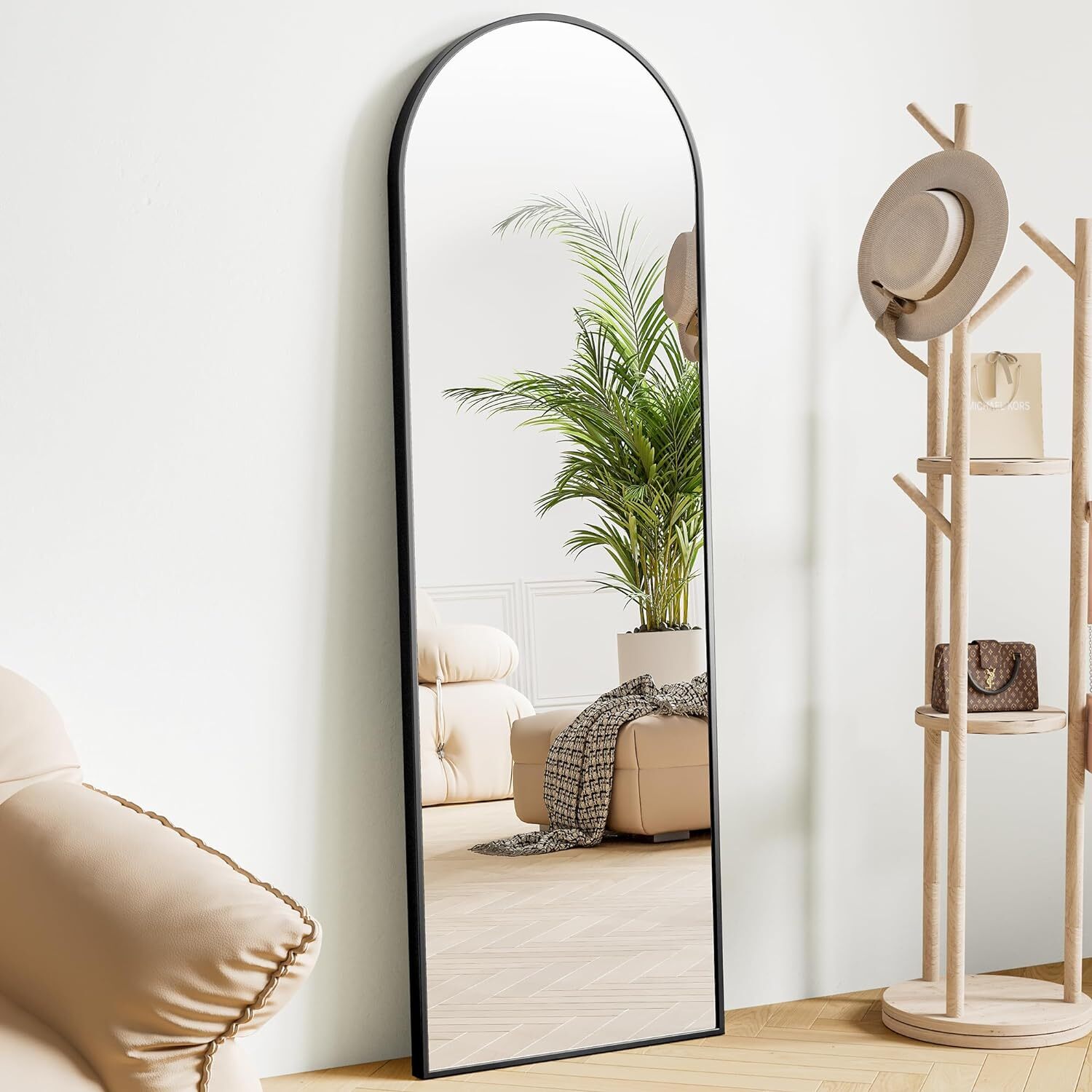 Arch Mirror Leaning - Espelho de Corpo Inteiro Arqueado de