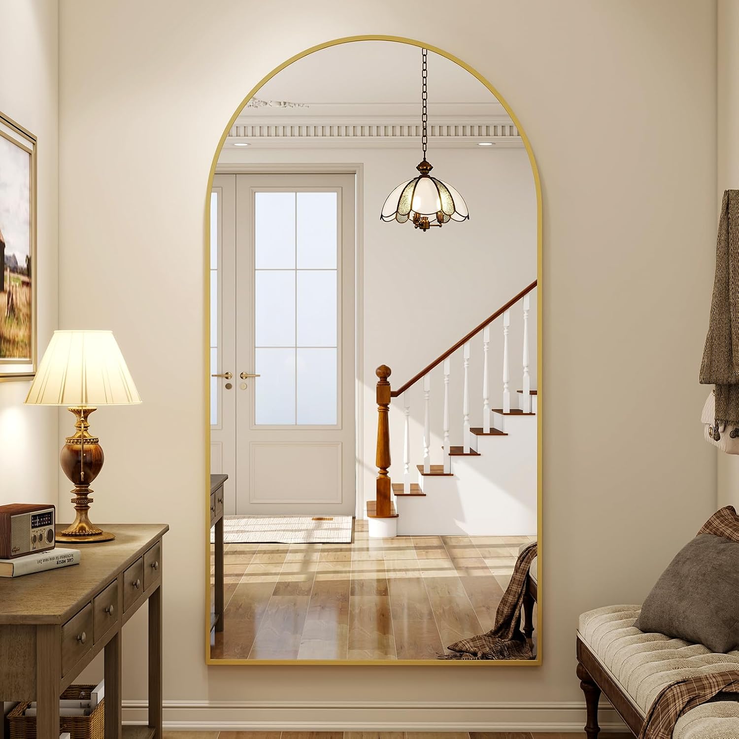 Arch Mirror Leaning - Espelho de Chão de Corpo Inteiro