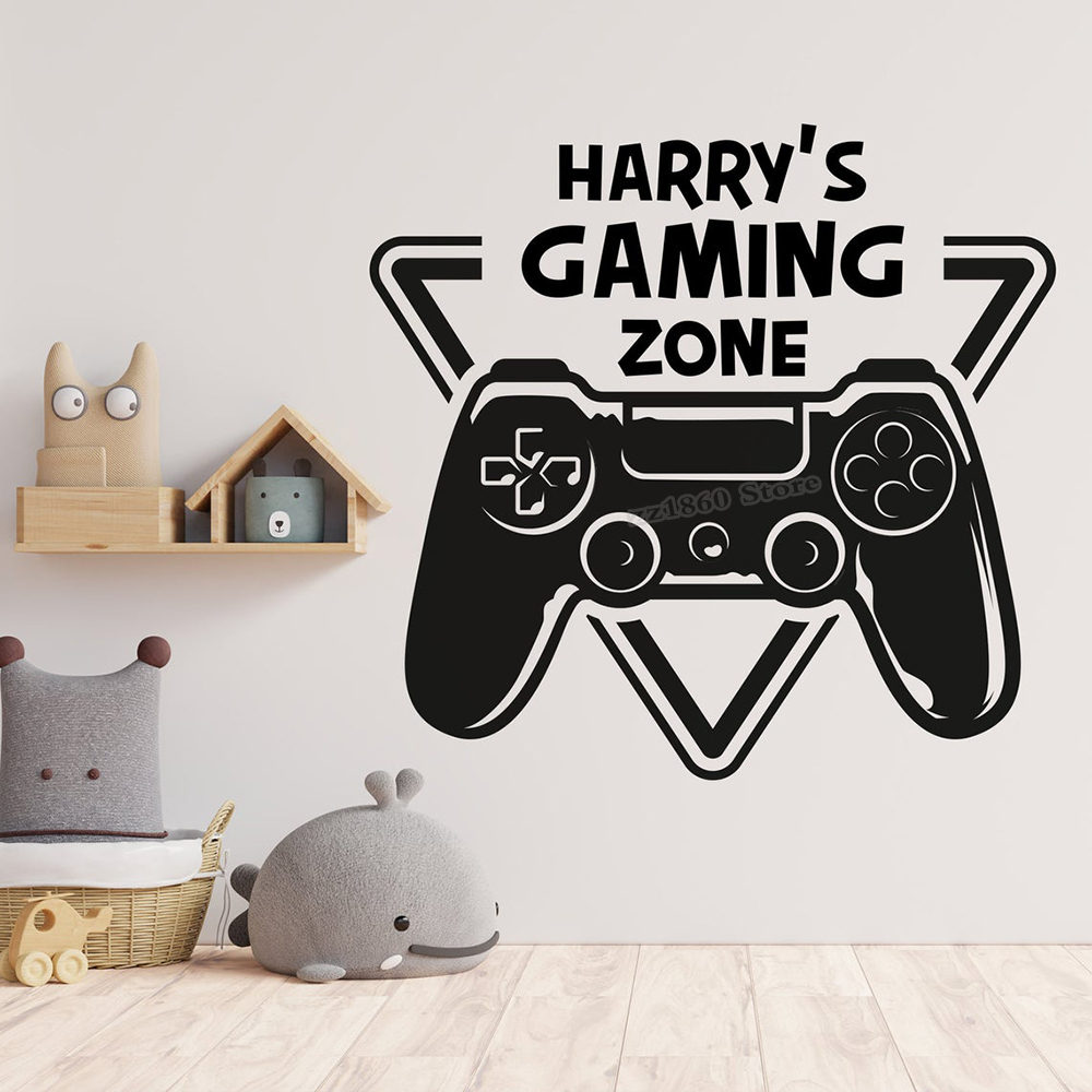 Interior Design Game - Nome personalizado zona de jogos parede