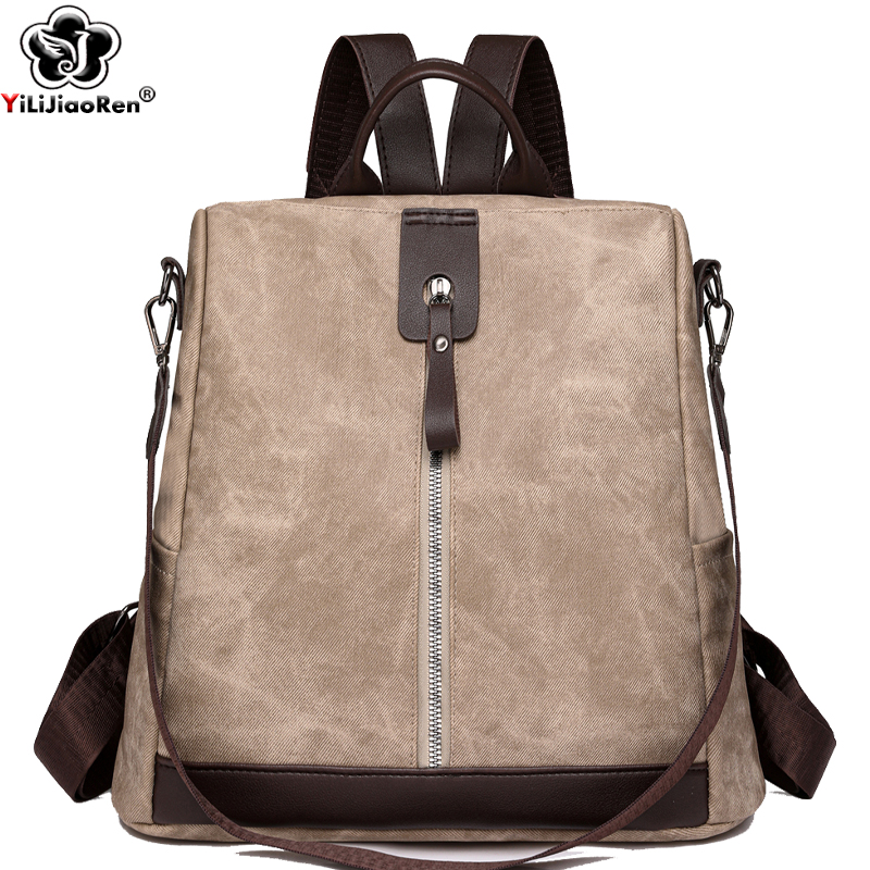 Interior Design Women - Moda anti-roubo mochila feminina de alta