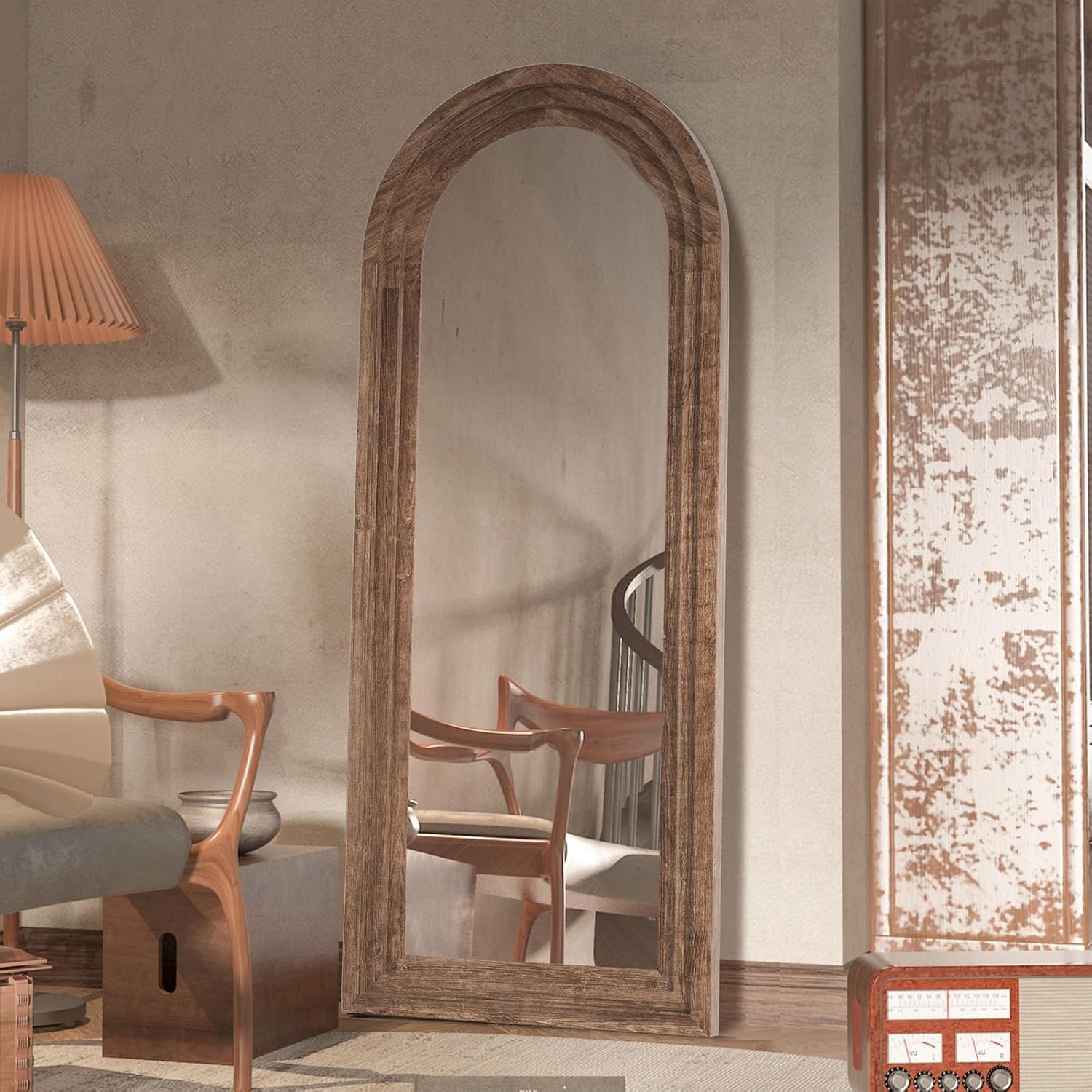 Espelho de Chão Arqueado de Co - Arch Mirror Leaning avaliação e preço