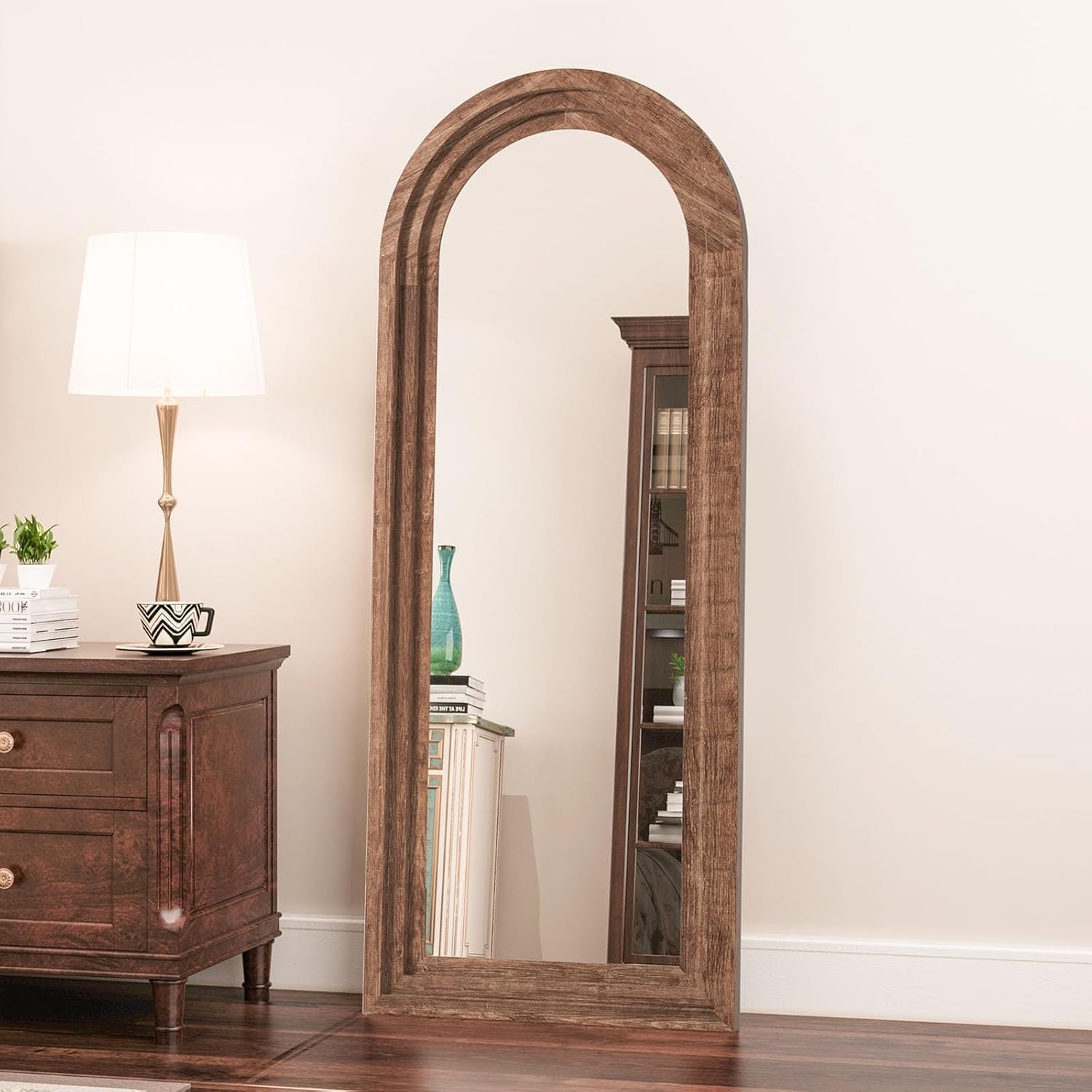 Espelho de Chão Arqueado de Co - Arch Mirror Leaning avaliação e preço