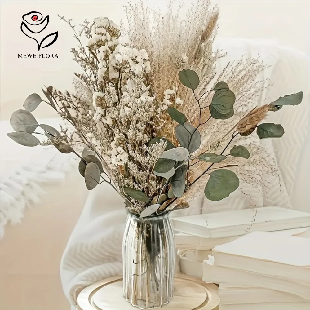 Buquê de flores secas naturais - Dried Pampas Bundle avaliação e preço