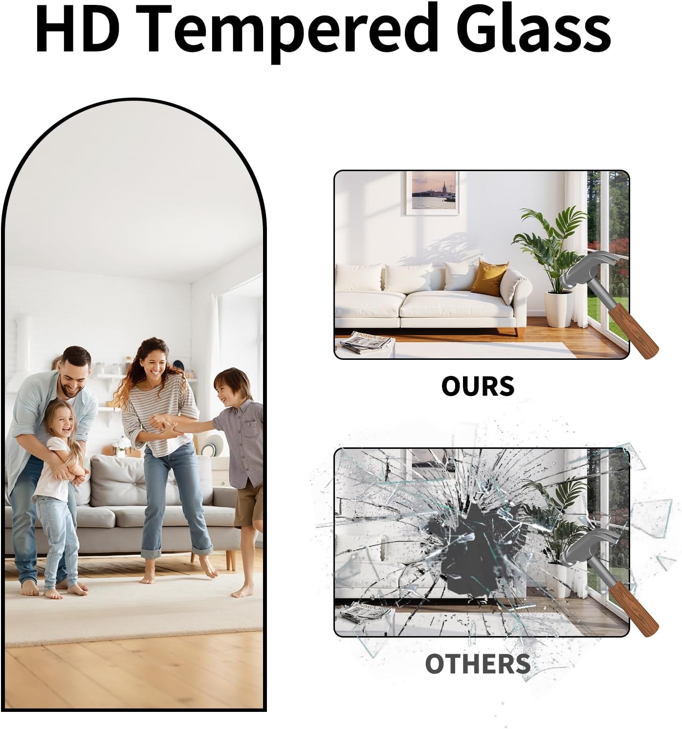Espelho de Corpo Inteiro Arque - Arch Mirror Leaning avaliação e preço