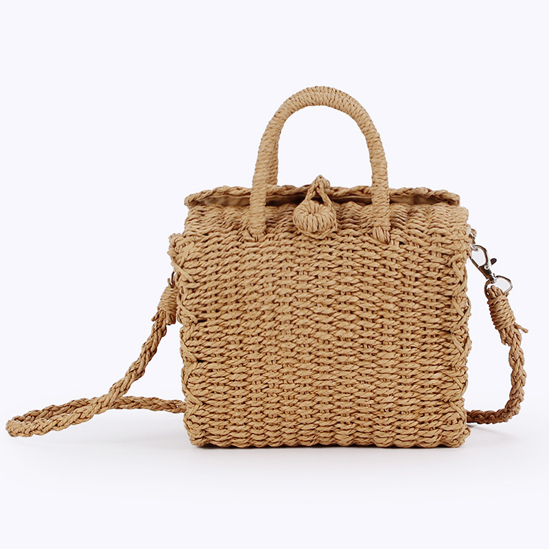 Verão palha praia saco para as - Woven Basket Set avaliação e preço