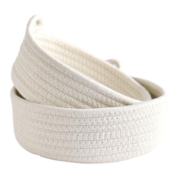 Conjunto de Cestos Pequenos de - Woven Basket Set avaliação e preço