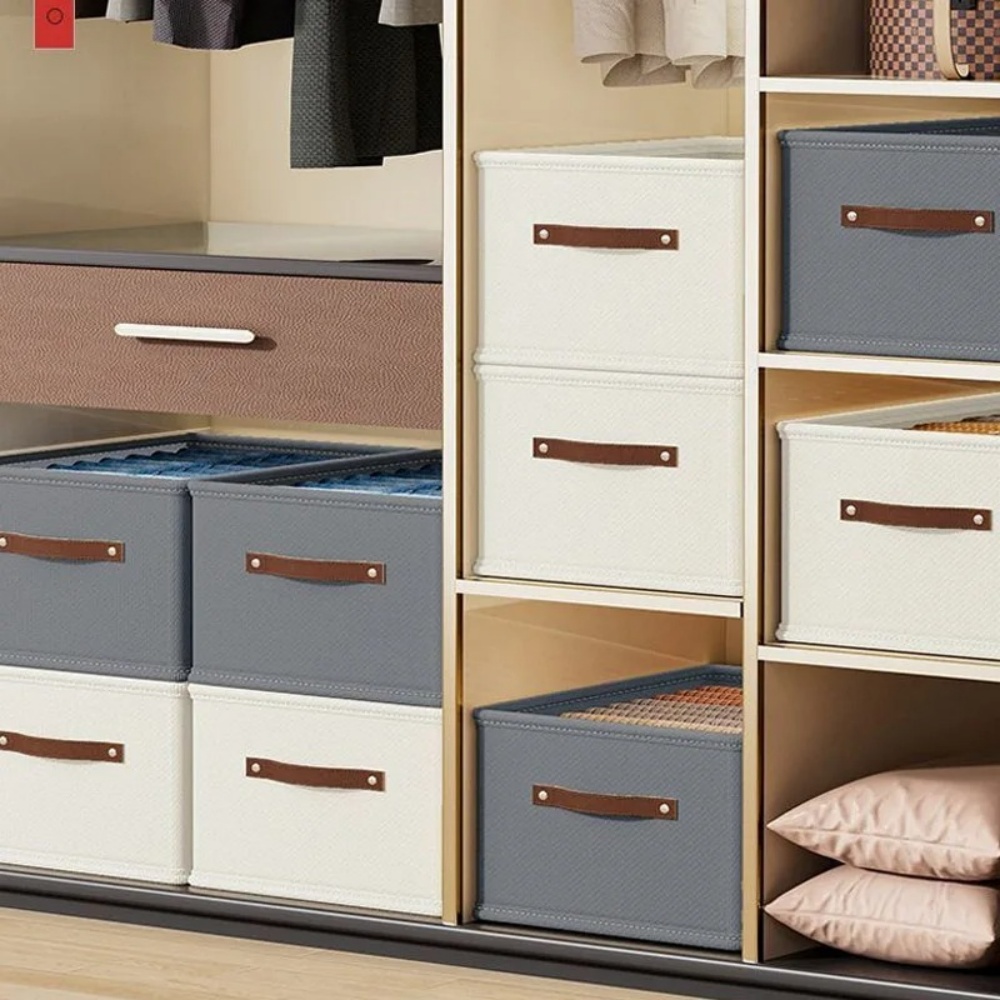 1PC Caixa Organizadora de Roup - Woven Basket Set avaliação e preço