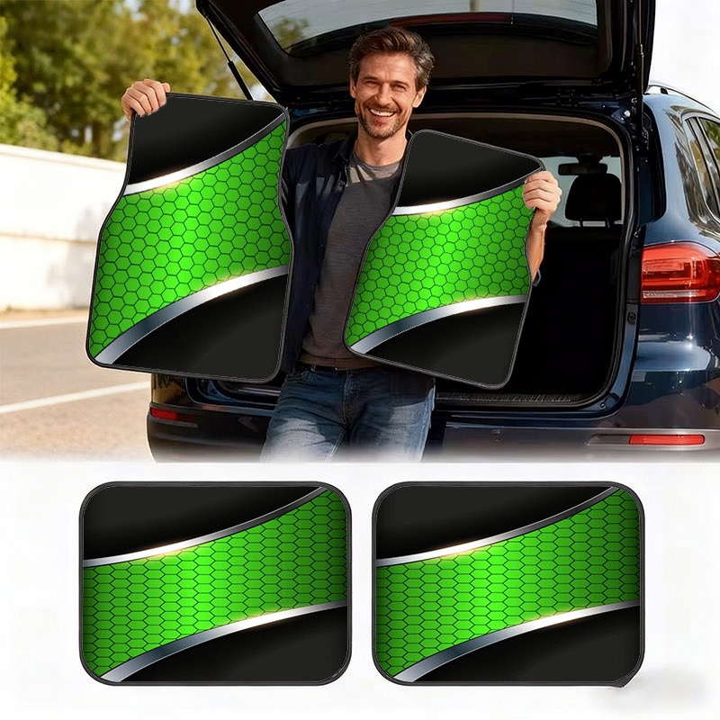 Tapetes de Carro 2D 4 Peças, M - Interior Design Grid avaliação e preço