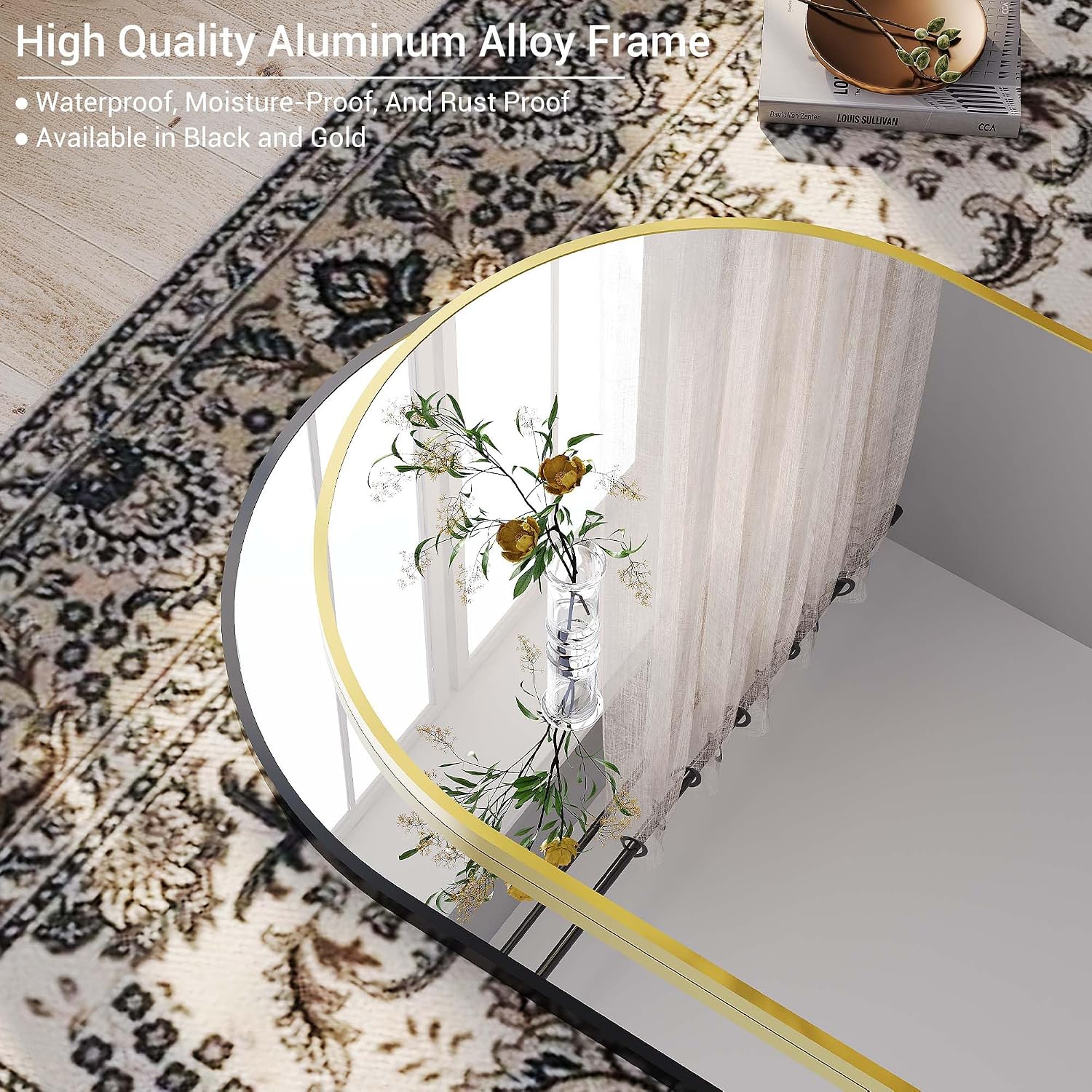 Espelho de parede moderno com  - Arch Mirror Leaning avaliação e preço