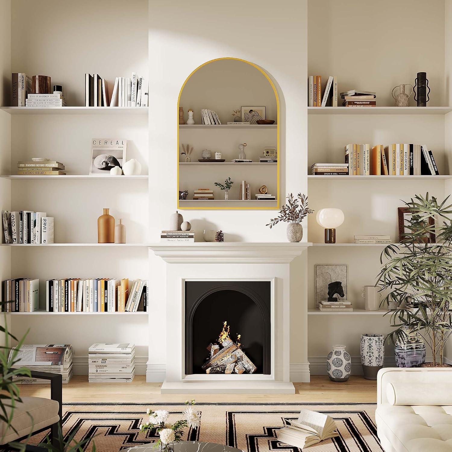 Espelho de parede moderno com  - Arch Mirror Leaning avaliação e preço