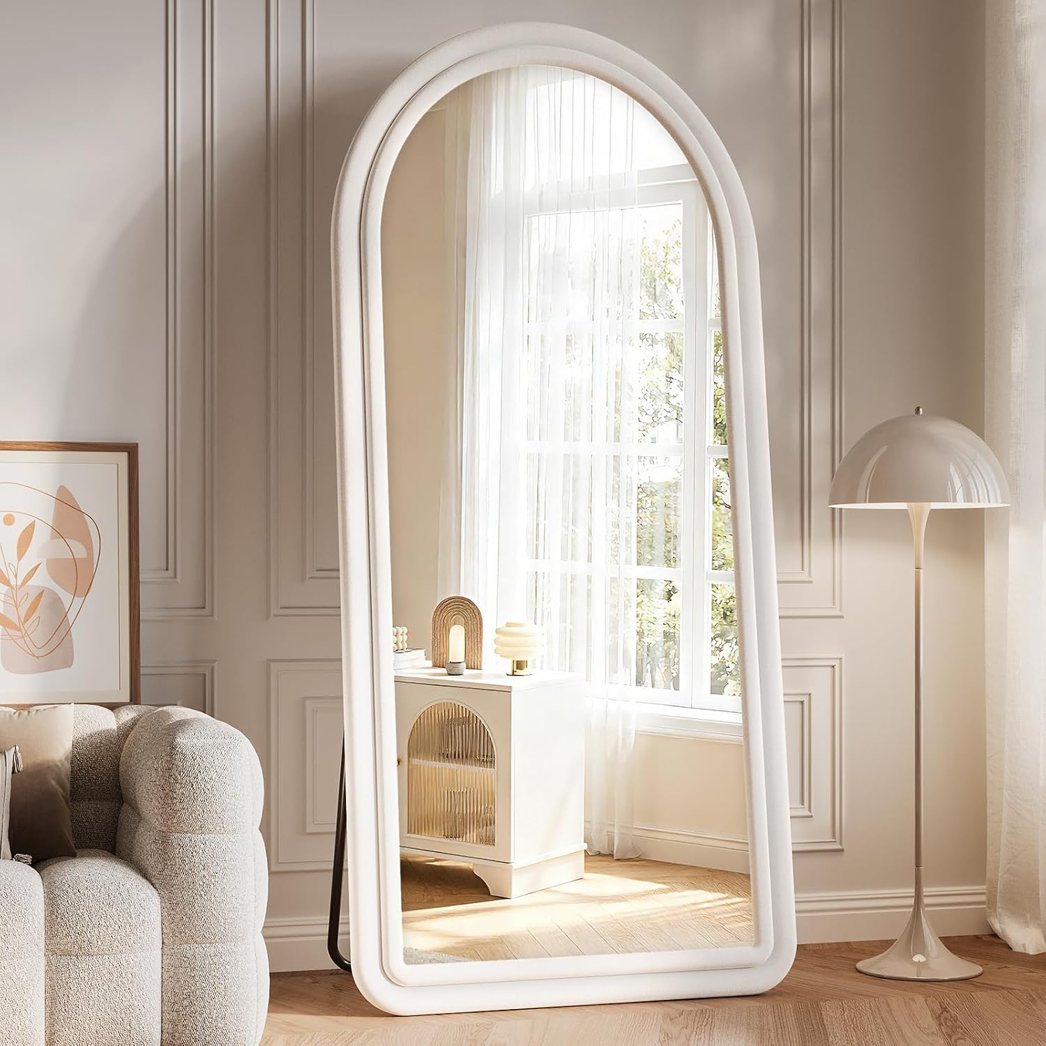 Espelho de Chão Arqueado de Co - Arch Mirror Leaning avaliação e preço