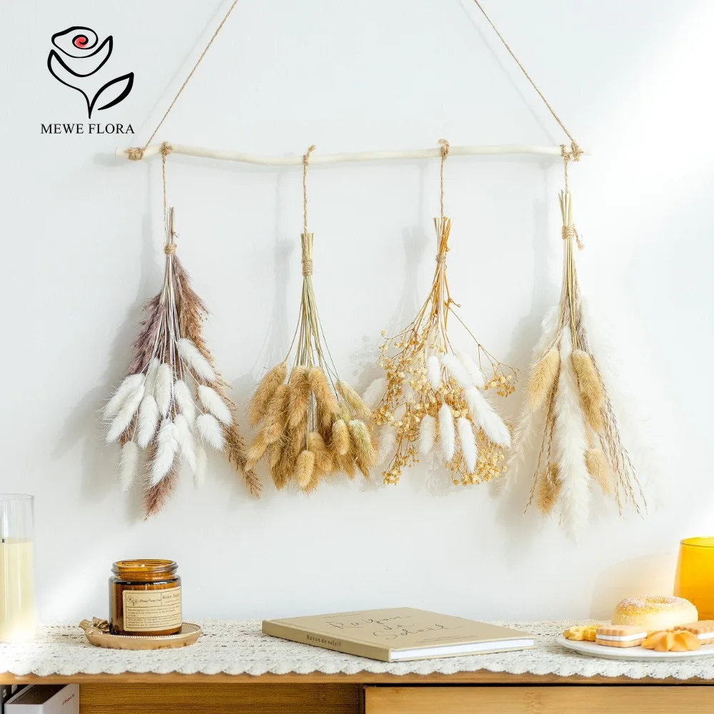 Palhetas naturais pampas grama - Dried Pampas Bundle avaliação e preço
