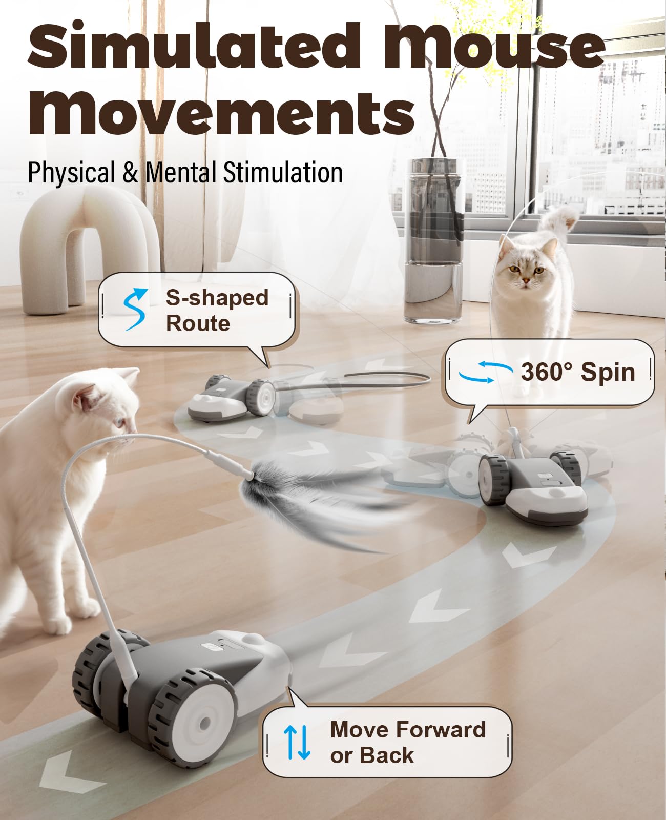 Brinquedo Interativo para Gato - Interior Design Game avaliação e preço