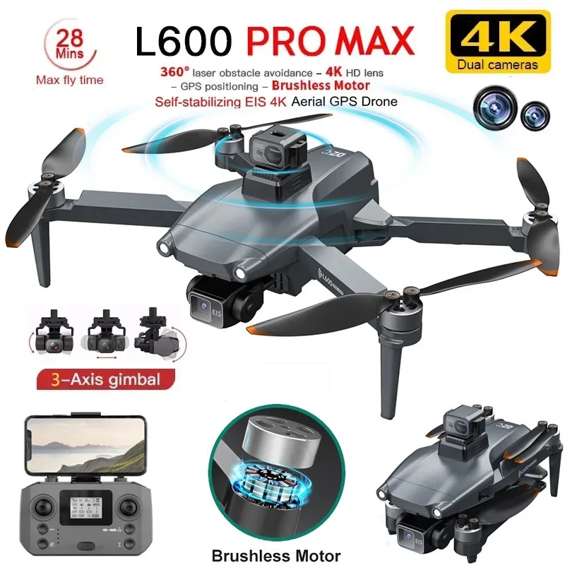 L600 pro max gps drone profiss - Interior Design Game avaliação e preço