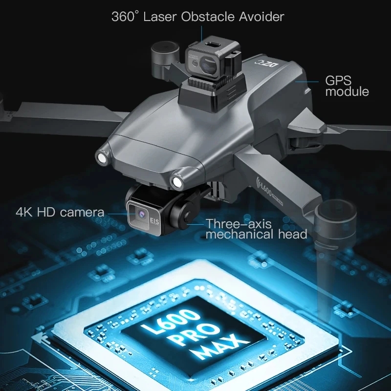 L600 pro max gps drone profiss - Interior Design Game avaliação e preço