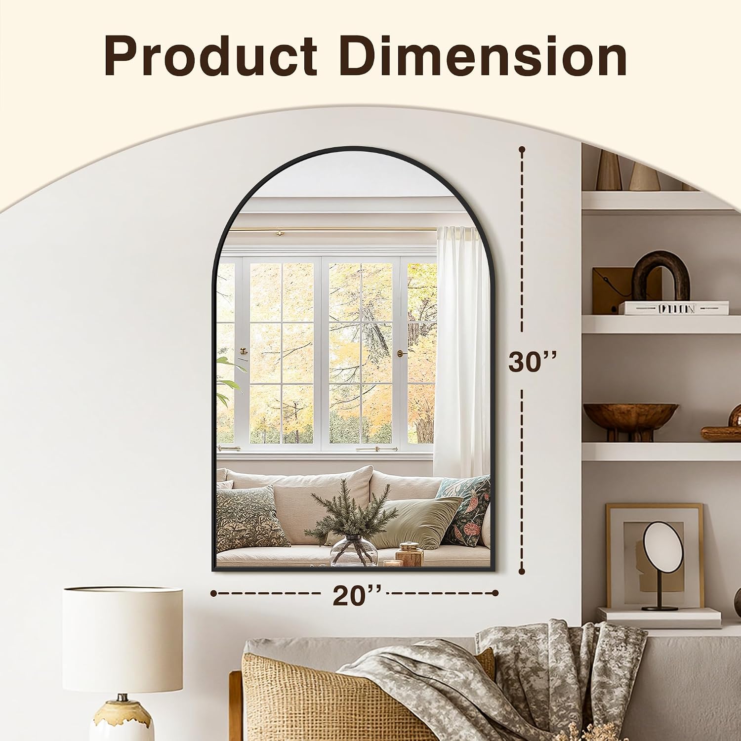 Espelho de Banheiro Arqueado p - Arch Mirror Leaning avaliação e preço