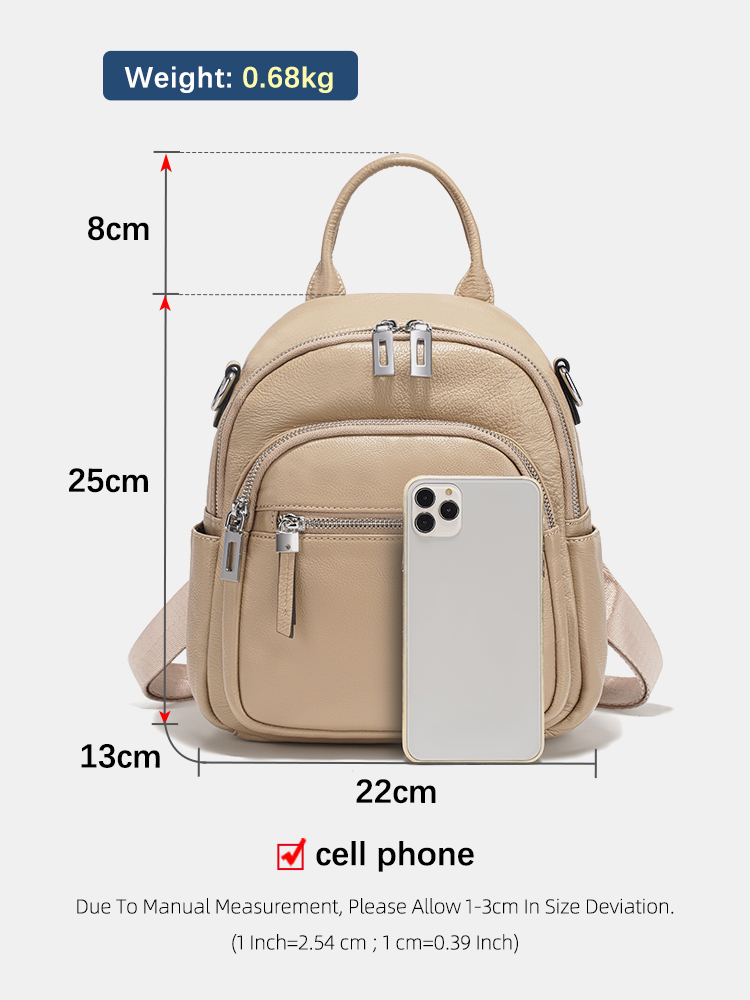 Zency mochila pequena de couro - Interior Design Women avaliação e preço