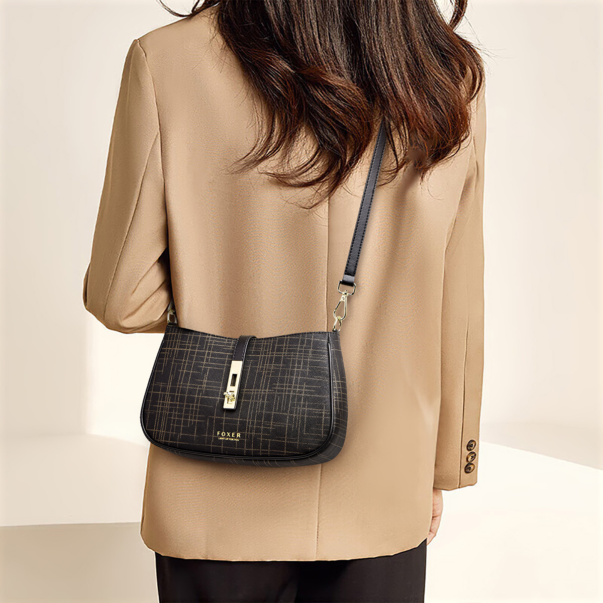 Bolsa Transversal Feminina FOX - Interior Design Grid avaliação e preço