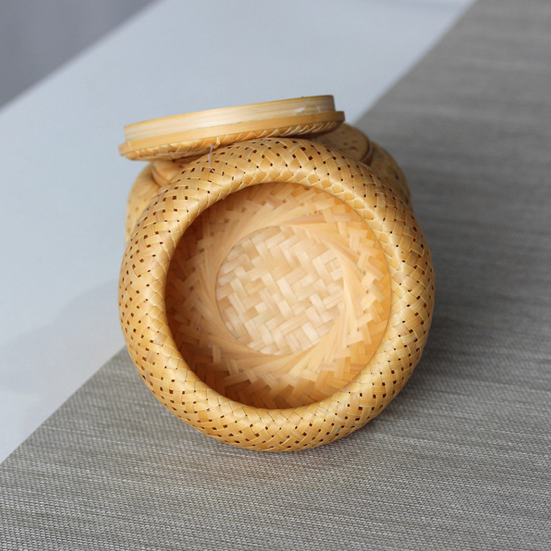 Mini caixa oca de camada dupla - Woven Basket Set avaliação e preço