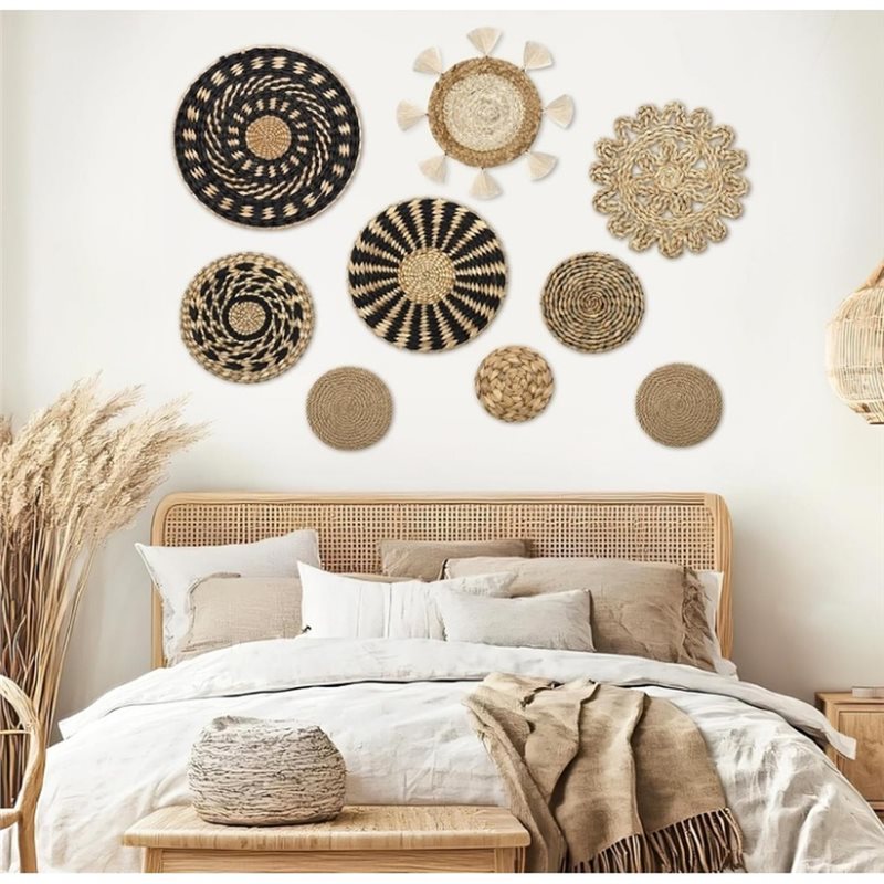 Cesta Redonda para Sala de Est - Woven Basket Set avaliação e preço