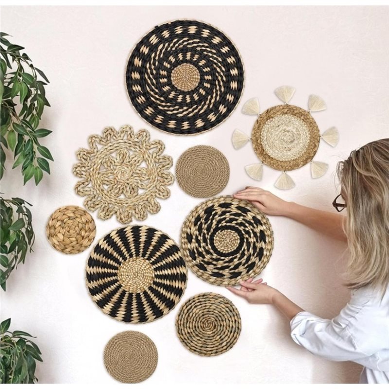 Cesta Redonda para Sala de Est - Woven Basket Set avaliação e preço