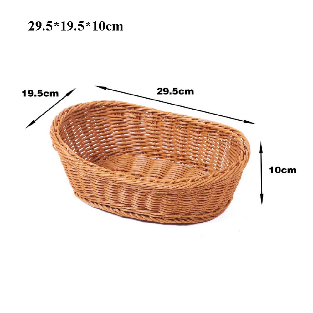Cestas de Servir em Vime Rígid - Woven Basket Set avaliação e preço