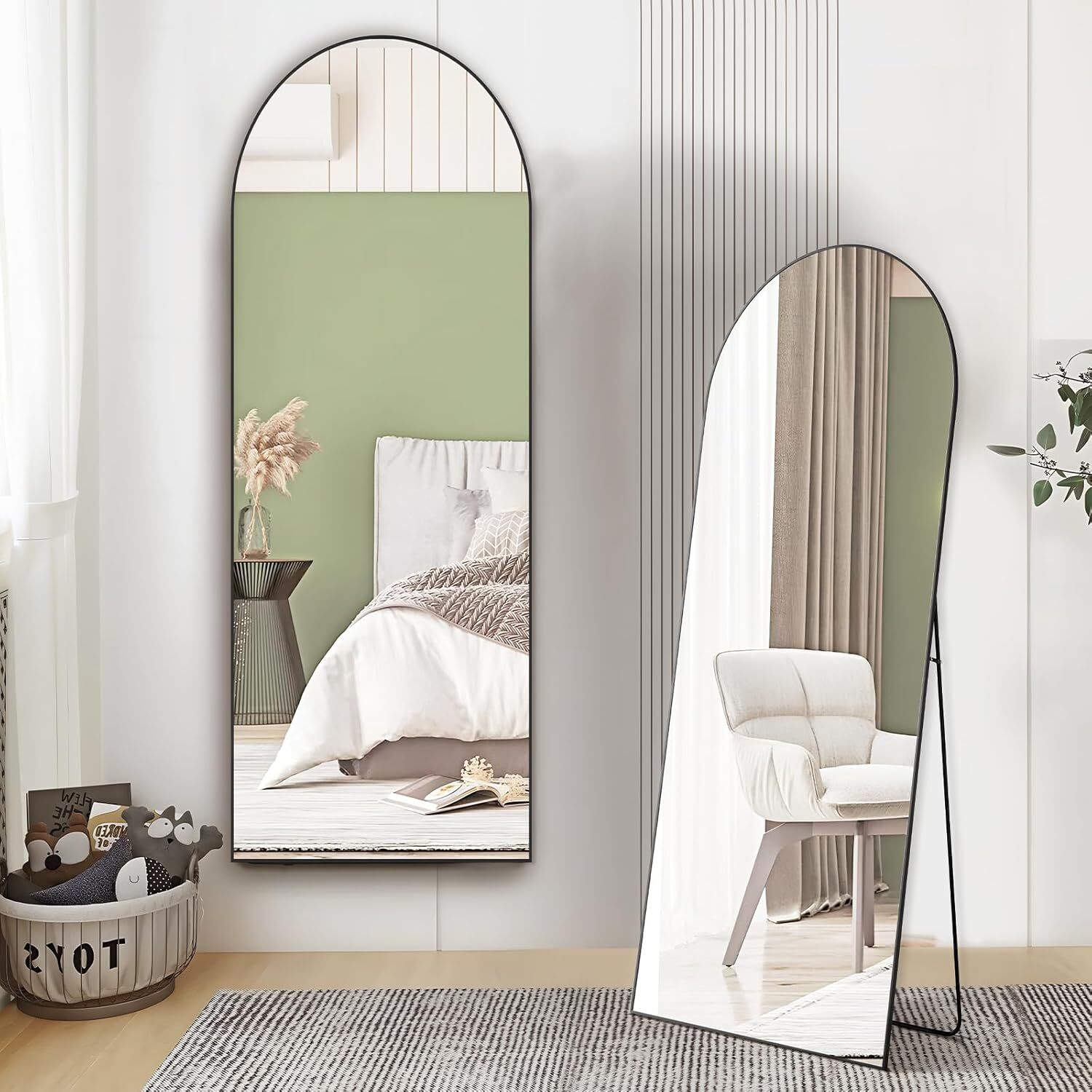 Espelho de Chão Arqueado de Co - Arch Mirror Leaning avaliação e preço