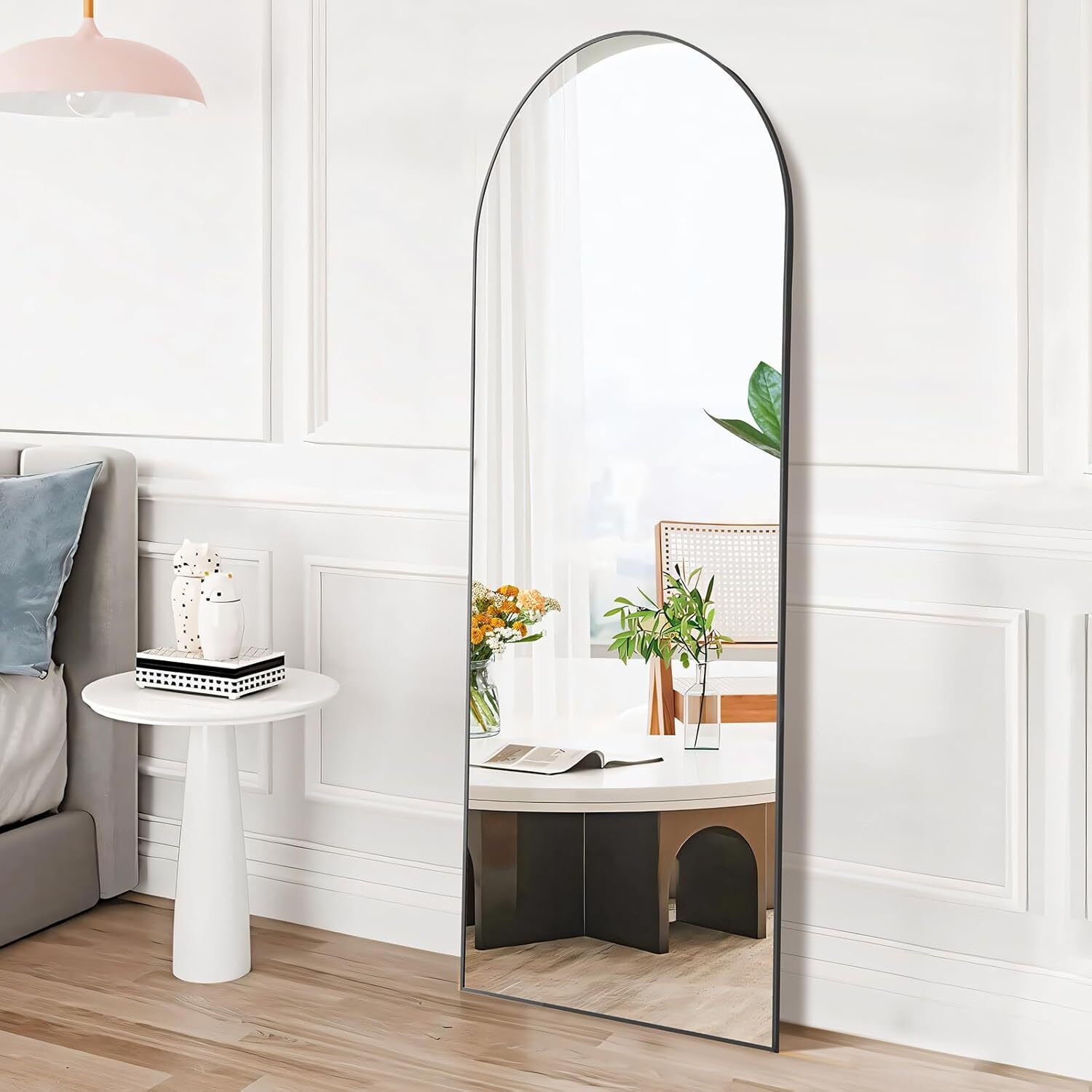 Espelho de Chão Arqueado de Co - Arch Mirror Leaning avaliação e preço