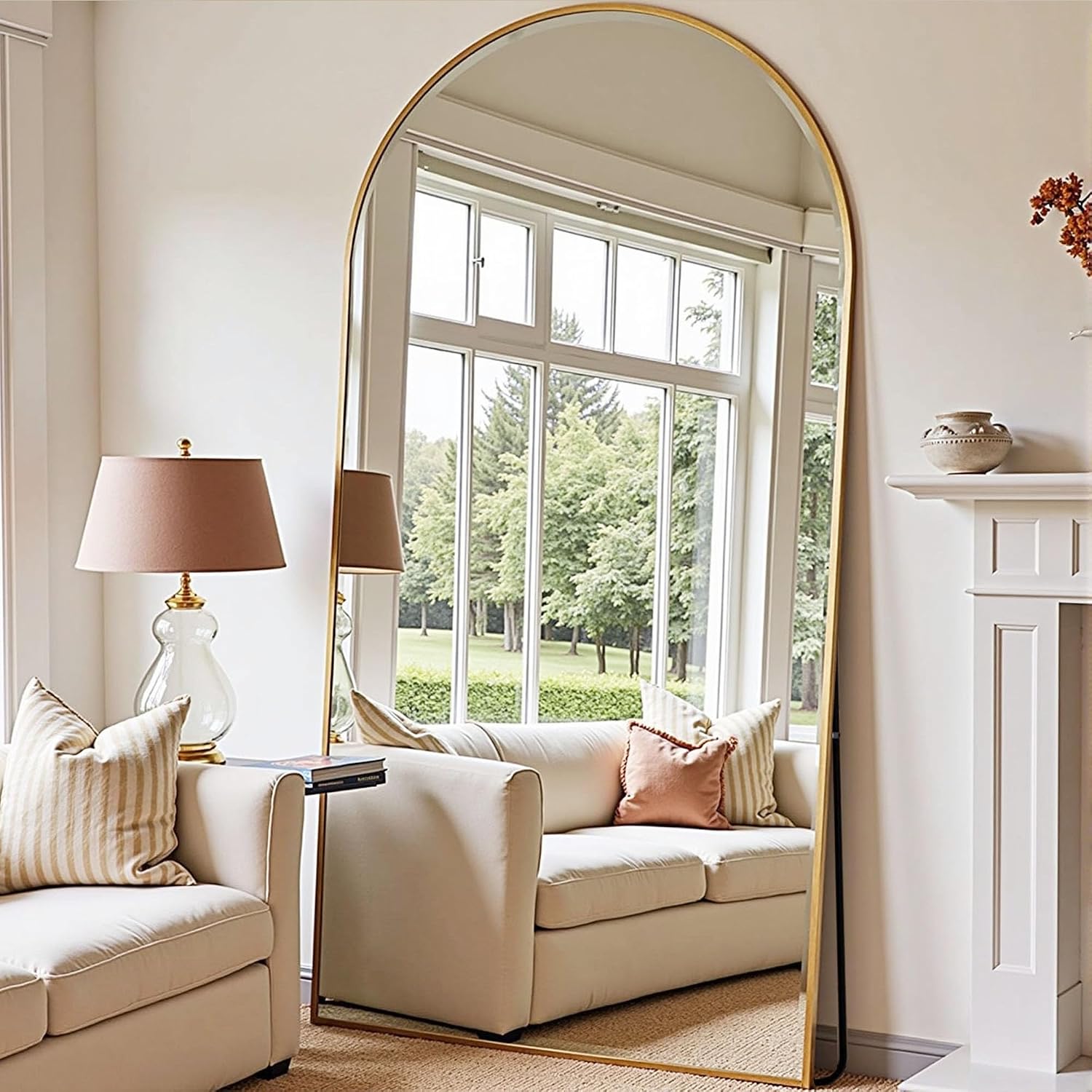 Espelhos de corpo inteiro de g - Arch Mirror Leaning avaliação e preço